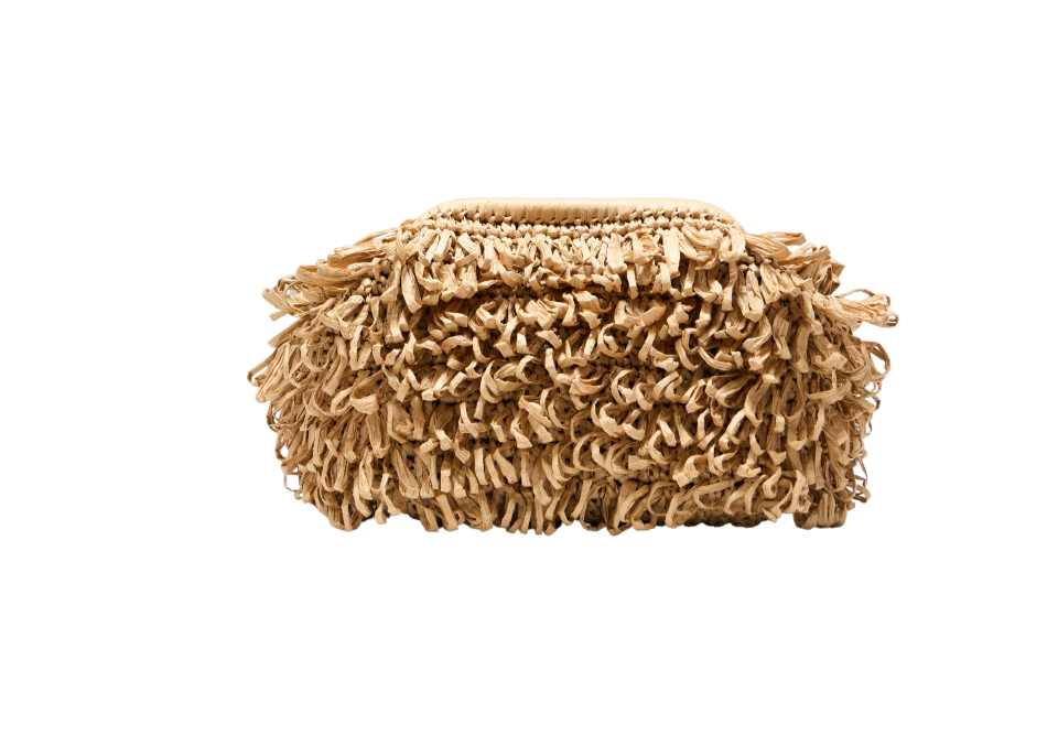 Kirpi Pouch Clutch Çanta Natural