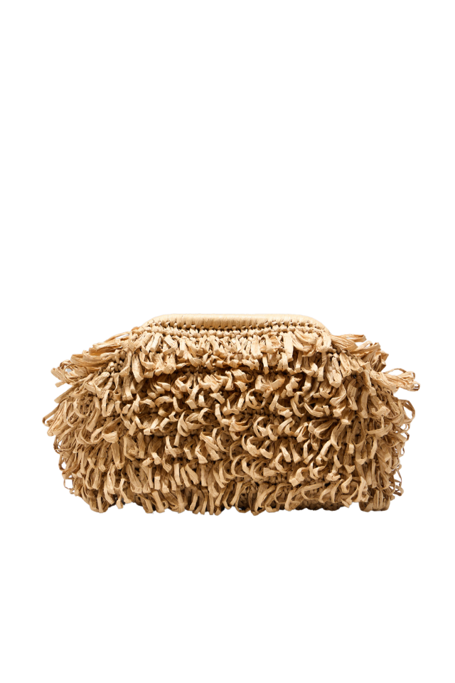Kirpi Pouch Clutch Çanta Natural
