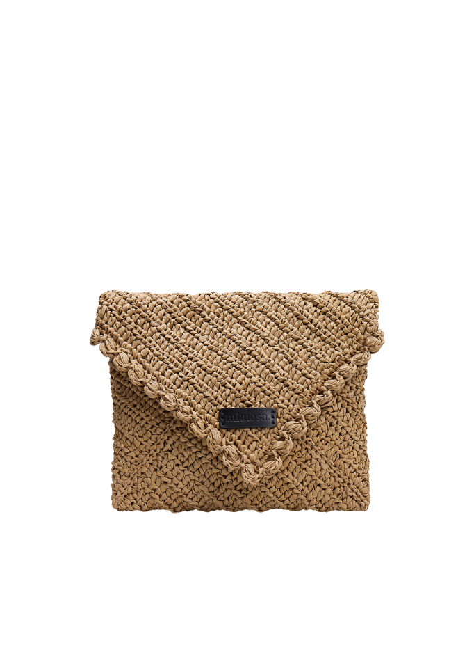 Yaso Envelop Clutch Çanta Natural
