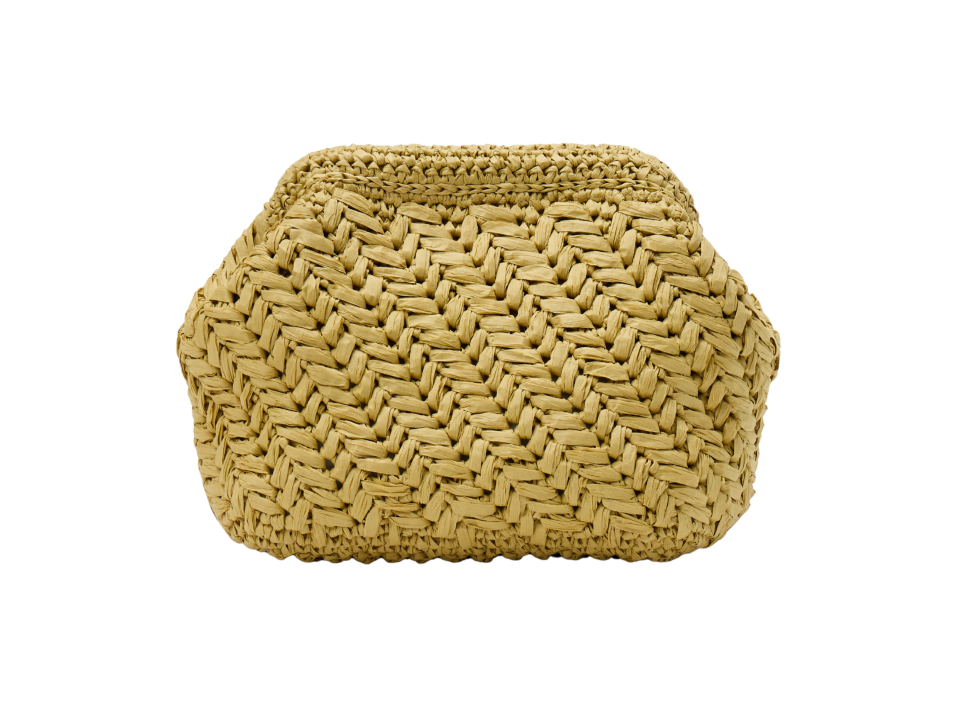 Başak Pouch Clutch Çanta Mimosa Sarısı