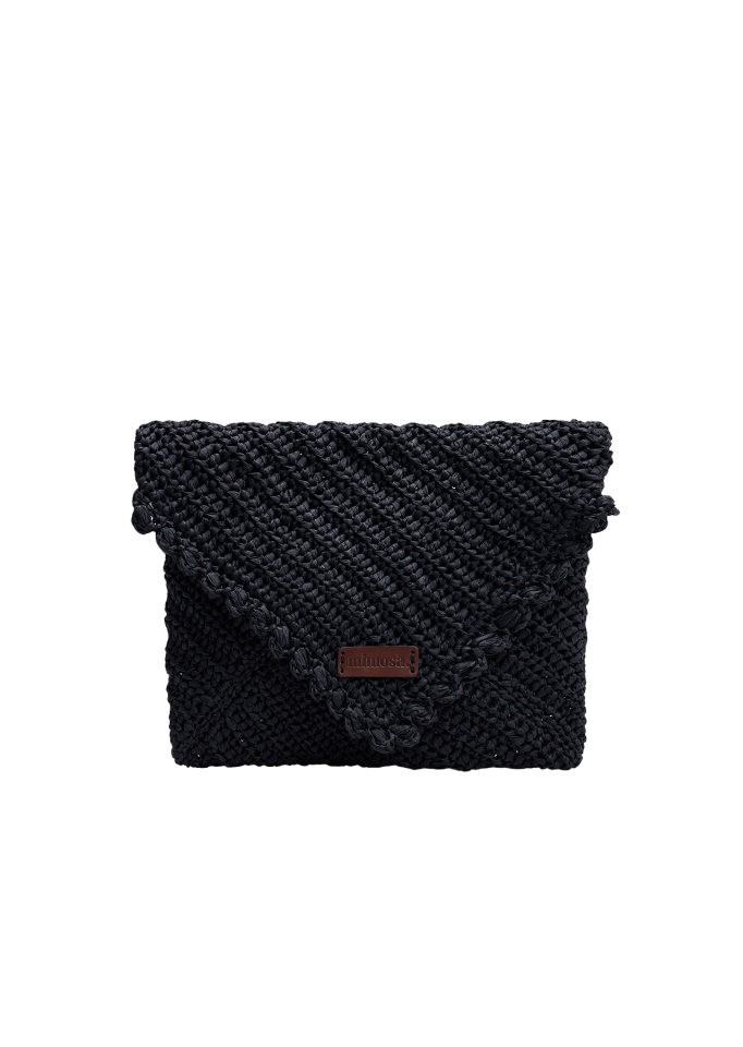 Yaso Envelop Clutch Çanta Siyah